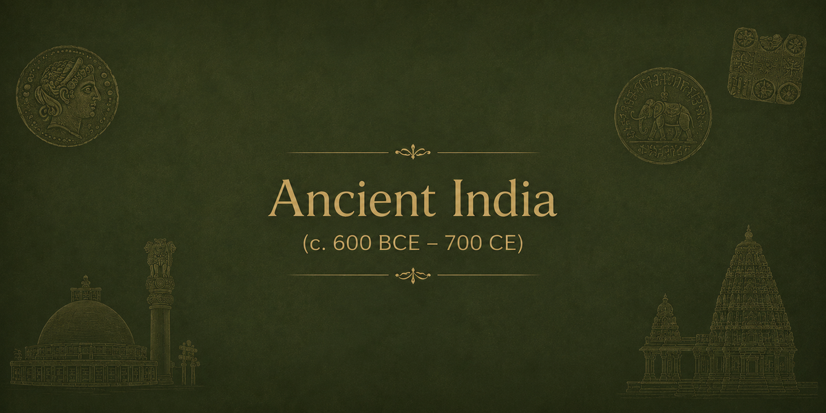 Ancient India (c. 600 BCE – 700 CE)