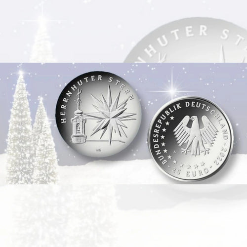 Germany – 25 Euro Collectible Coin “Moravian Star” 2022