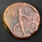 Rare Kanishka I Copper Tetradrachm – Wind God Oado (Vado) Type – 16.71g – c. 128–150 CE – 1,875+ Years Old