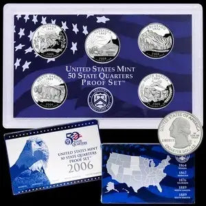 2006 United States Mint 50 State Quarters Proof Set
