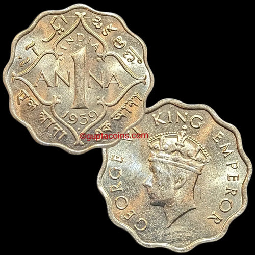British India George VI – Bombay Mint Issue (1939) | Early Reign Numismatic Collectible