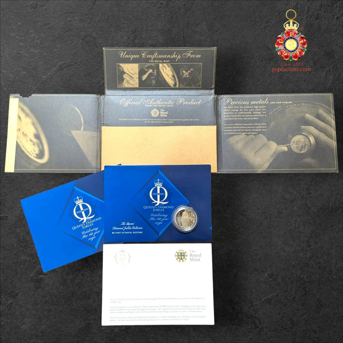 United Kingdom £5 Cayman Islands 2012 Queen Elizabeth II Issue Yacht Britannia