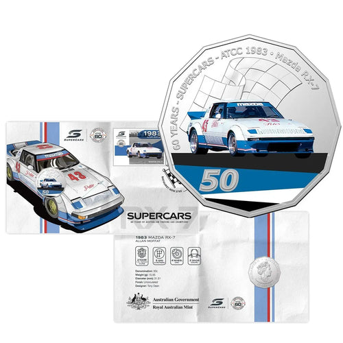 Australia 2020 Mazda RX-7 Supercars 60th Anniversary PNC – Limited Edition Commemorative Cover