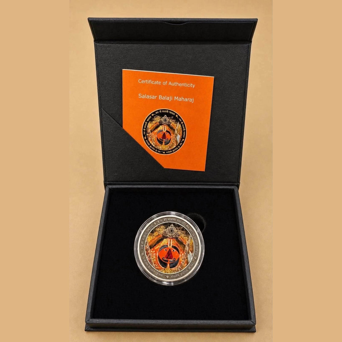Cameroon 2026 Salasar Balaji 1000 Francs CFA – 1 oz .999 Fine Silver Coin (31.1 g) – Partially Coloured – Mintage 251 – With Box & COA