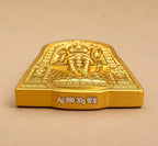 Cameroon 2025 Lord Rama Shri Ram 500 Francs CFA – 999 Fine Silver Gilded Commemorative Coin – 30g – Mintage 300