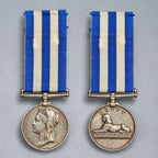 British Egypt Medal 1882 – Queen Victoria – Sphinx & “EGYPT” Reverse – Silver Campaign Medal with Ribbon