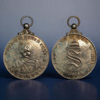 Bikaner State Silver Jubilee Medal – Maharaja Ganga Singh – Silver Suspension Medal with Original Patina