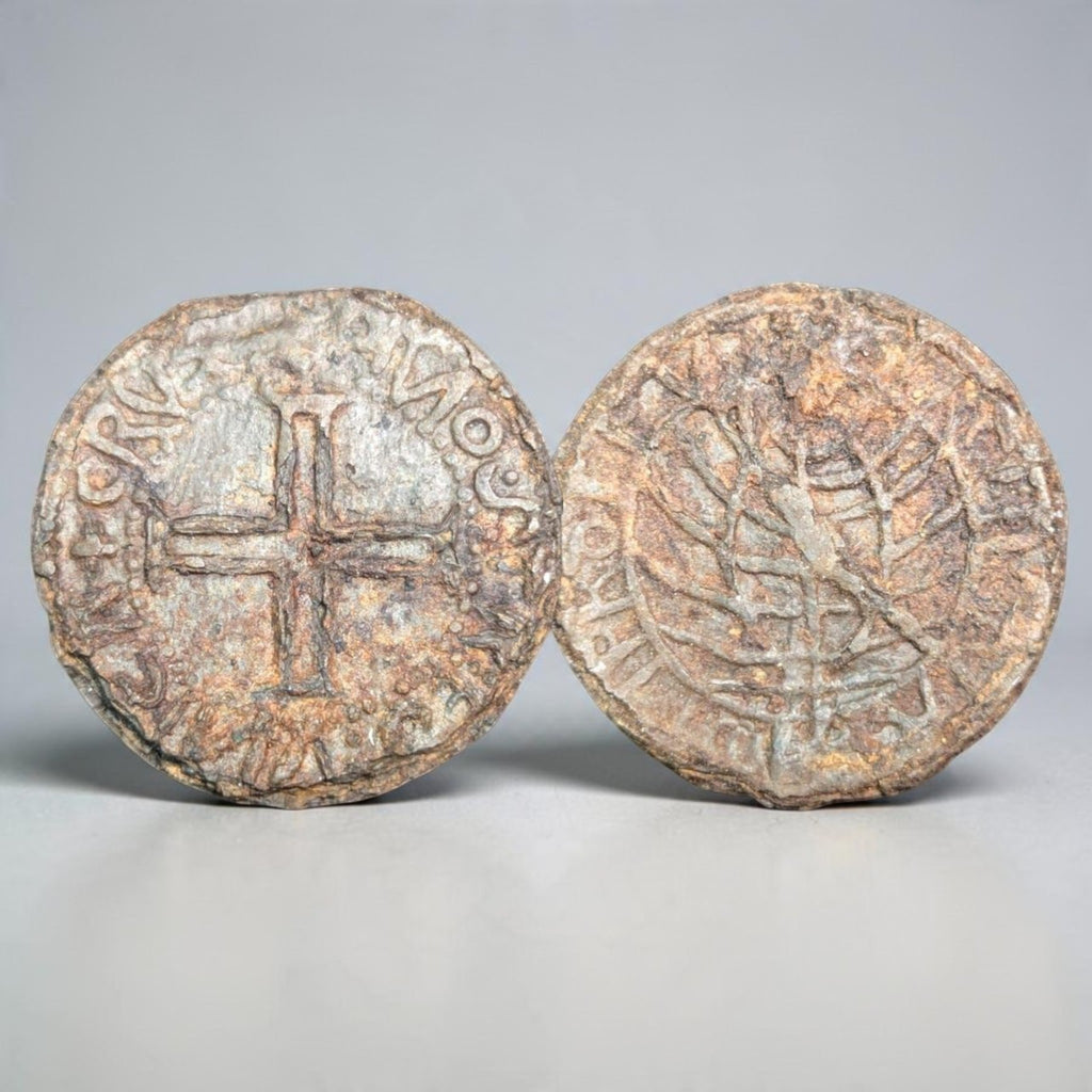 Rare Portuguese Malacca Tin Bastardo (1512–15 AD) Sea-Salvaged Rarity from the Time of Goa’s Conquest
