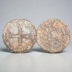 Rare Portuguese Malacca Tin Bastardo (1512–15 AD) Sea-Salvaged Rarity from the Time of Goa’s Conquest