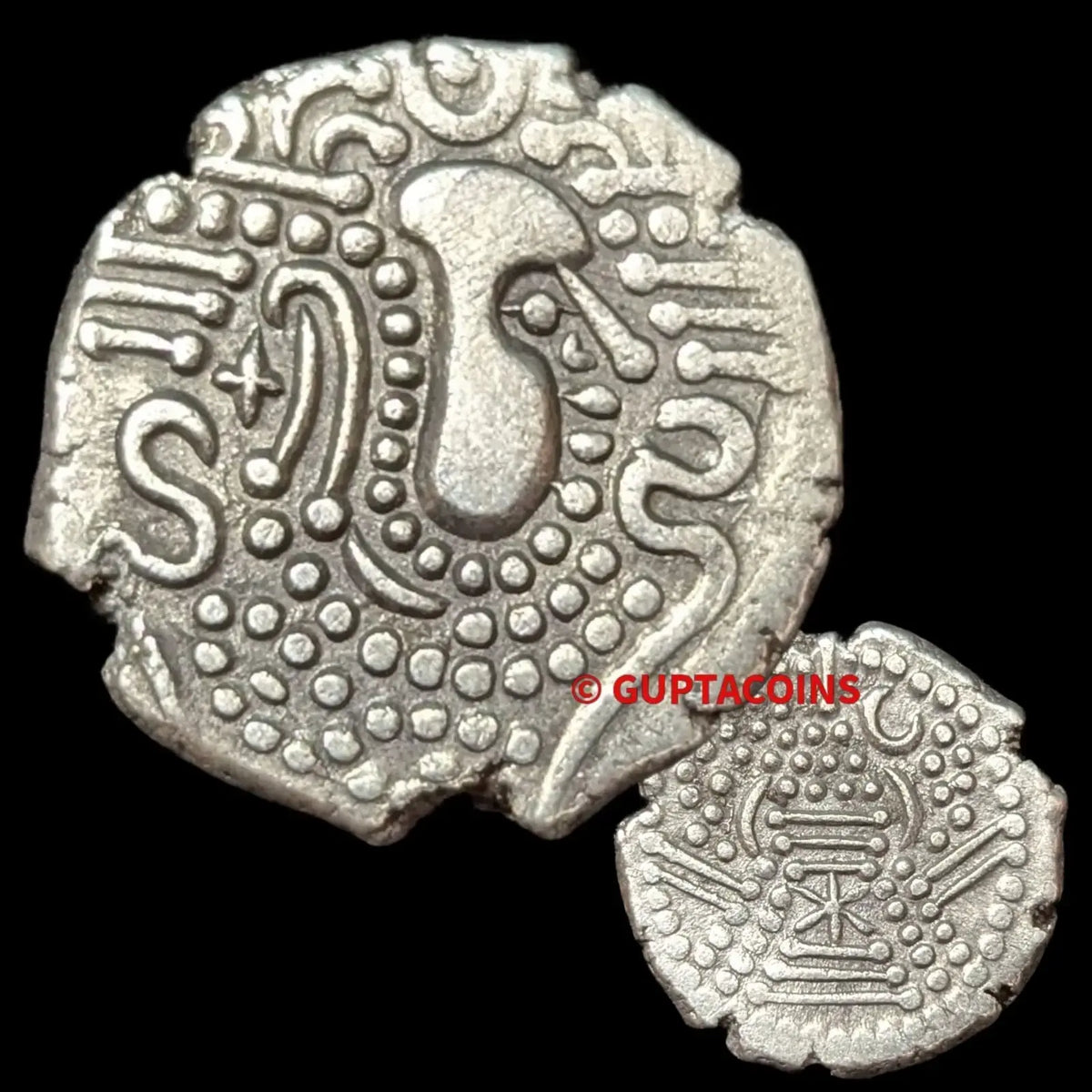 Chalukyas of Gujarat Billon Gadhiya Paisa (9th-10th Century AD) | Over 1000 Year